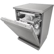 LG 14 Place Setting Dishwasher with QuadWash™, EasyRack™ Plus, TrueSteam™, Inverter Direct Drive, ThinQ, and Noble Steel Finish – DFB325HS