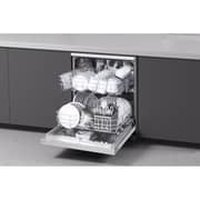 LG Built-In Dishwasher with 14 Place Settings, QuadWash, EasyRack Plus, Inverter Direct Drive, ThinQ, and Noble Steel Finish – DBC435TSL