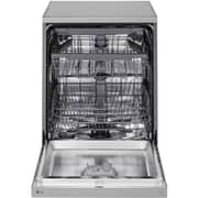 LG 14 Place Setting Dishwasher, Platinum Silver Color,Quad Wash, Easy Rack plus, Less Noise, Dual zone, Turbo Cycle,Inverter Direct Drive