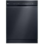 LG 14 Place Setting Dishwasher with QuadWash, EasyRack Plus, Inverter Direct Drive, and Black Finish – DFB325HM