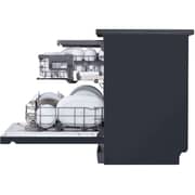 LG 14 Place Setting Dishwasher with QuadWash, EasyRack Plus, Inverter Direct Drive, and Black Finish – DFB325HM