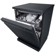 LG 14 Place Setting Dishwasher with QuadWash, EasyRack Plus, Inverter Direct Drive, and Black Finish – DFB325HM