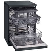 LG 14 Place Setting Dishwasher with QuadWash, EasyRack Plus, Inverter Direct Drive, and Black Finish – DFB325HM