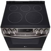 L​G 6.3 cu ft Smart Wi-Fi Enabled Fan Convection Electric Slide-In Range with Air Fry & EasyClean