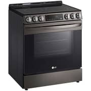 L​G 6.3 cu ft Smart Wi-Fi Enabled Fan Convection Electric Slide-In Range with Air Fry & EasyClean