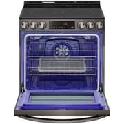 L​G 6.3 cu ft Smart Wi-Fi Enabled Fan Convection Electric Slide-In Range with Air Fry & EasyClean