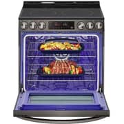 L​G 6.3 cu ft Smart Wi-Fi Enabled Fan Convection Electric Slide-In Range with Air Fry & EasyClean