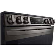 L​G 6.3 cu ft Smart Wi-Fi Enabled Fan Convection Electric Slide-In Range with Air Fry & EasyClean