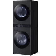 LG WashTower with Centre Control, 13kg Washer & 10kg Dryer, Black Steel