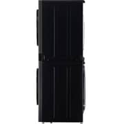 LG WashTower with Centre Control, 13kg Washer & 10kg Dryer, Black Steel