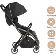 Leclerc Hexagon Stroller Black