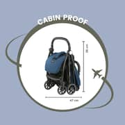 Leclerc Special Edition Hexagon Stroller Montecarlo Blue