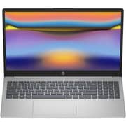 HP (2024) Laptop - AMD Ryzen 7-7730U / 15.6inch FHD / 1TB SSD / 16GB RAM / Shared AMD Radeon Graphics / Windows 11 Home / English & Arabic Keyboard / Natural Silver Aluminium / Middle East Version - [15-FC0048NE]