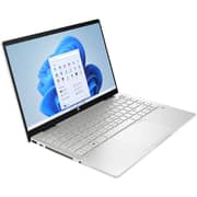 HP Pavilion x360 2-in-1 Convertible (2024) Laptop - 13th Gen / Intel Core i7-1355U / 14inch FHD / 1TB SSD / 16GB RAM / Shared Intel Iris Xe Graphics / Windows 11 Home / English & Arabic Keyboard / Natural Silver / Middle East Version - [14-EK1008NE]