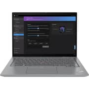 Lenovo ThinkPad T14 Gen 4 (2024) Laptop - 13th Gen / Intel Core i7-1355U / 14inch WUXGA / 512GB SSD / 16GB RAM / Shared Intel Iris Xe Graphics / Windows 11 Pro / English Keyboard / Storm Grey / International Version - [21HD002BUS]