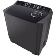 LG Twin Tub Washing Machine 15KG Wind Jet Dry, Roller Jet, 3 Wash Programs, Black Color