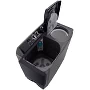 LG Twin Tub Washing Machine 15KG Wind Jet Dry, Roller Jet, 3 Wash Programs, Black Color