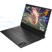 HP Omen Gaming (2024) Laptop - 14th Gen / Intel Core i9-14900HX / 16.1inch QHD / 2TB SSD / 32GB RAM / 12GB NVIDIA GeForce RTX 4080 Graphics / Windows 11 Home / English & Arabic Keyboard / Shadow Black Aluminium / Middle East Version - [16-WF1000NE]