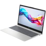 HP (2024) Laptop - 1st Series / Intel Core Ultra 5-125H / 15.6inch FHD / 512GB SSD / 16GB RAM / Shared Intel Graphics / Windows 11 Home / English & Arabic Keyboard / Natural Silver / Middle East Version - [15-FD1003NE]