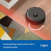 TP-Link Tapo V1 Robot Vacuum & Mop + Smart Auto-Empty Dock Black RV30 Max Plus