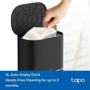 TP-Link Tapo V1 Robot Vacuum & Mop + Smart Auto-Empty Dock Black RV30 Max Plus