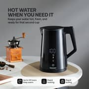 Blaupunkt 2200W Cordless Digital Kettle With 1.7L Capacity, LED Temperature Display, 5 Preset Temperature Settings, Double Wall Cool Touch Body, Auto Shut-Off And Boil Dry Protection For Tea And Coffee BKD522