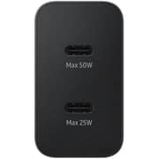 Samsung Power Adapter Duo with USB-C Cable Black