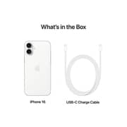 Apple iPhone 16 (128 GB) 5G - White