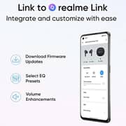 Realme RMA2109 TechLife Buds T100 Wireless Earbuds White