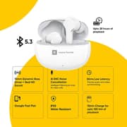 Realme RMA2109 TechLife Buds T100 Wireless Earbuds White
