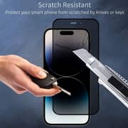 Glassology Privacy Screen Protector Black iPhone 16 Pro Max