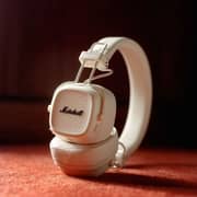 Marshall Major V Wireless Over-Ear Headphones - Cream
