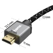 Hama High-Speed 4K HDMI Cable 3m Black