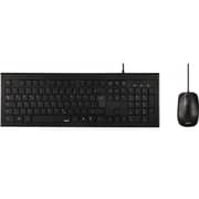 Hama Wired Keyboard & Mouse Combo Black