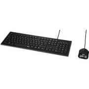 Hama Wired Keyboard & Mouse Combo Black