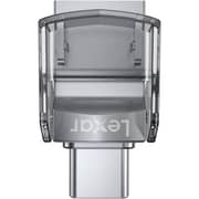 Lexar JumpDrive Dual Flash Drive USB3.0 64GB Silver D35C