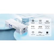Minisforum Mini (2023) Desktop - Intel N100 / 256GB SSD / 8GB RAM / Shared Intel UHD Graphics / Windows 11 Pro / White - [S100]