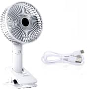 Desktop Rechargeable Small Clip Fan Q8