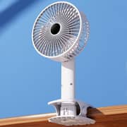 Desktop Rechargeable Small Clip Fan Q8