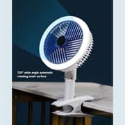 Desktop Rechargeable Small Clip Fan Q8