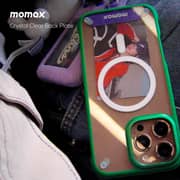 Momax CaseForm AiR Magnetic Case Green iPhone 16 Pro