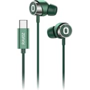 Ravoz Z Tune Wired In Ear Earphones Green