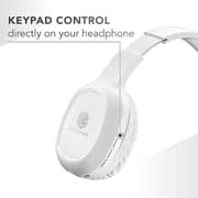 Cellular Line BTHEADBBASICMSW Wireless Over Ear Bluetooth Headset White