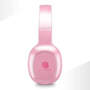 Cellular Line BTHEADBBASICMSP Wireless Over Ear Bluetooth Headset Pink