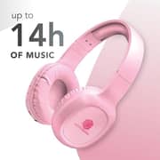 Cellular Line BTHEADBBASICMSP Wireless Over Ear Bluetooth Headset Pink