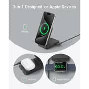 Anker MagGo Foldable 3-in-1 Wireless Charging Station Black