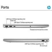 HP (2022) Laptop - 12th Gen / Intel Core i5-1235U / 15.6inch HD / 512GB SSD / 8GB RAM / Shared Intel Iris Xe Graphics / Windows 11 Home / English Keyboard / Natural Silver / International Version - [15-FD0005DX]
