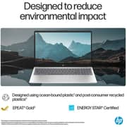 HP (2022) Laptop - 12th Gen / Intel Core i5-1235U / 15.6inch HD / 512GB SSD / 8GB RAM / Shared Intel Iris Xe Graphics / Windows 11 Home / English Keyboard / Natural Silver / International Version - [15-FD0005DX]