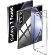 S&S MagSafe Clear Case With Screen Protector Transparent Samsung Galaxy Z Fold 6