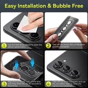 S&S Lens Protector Black Samsung Galaxy Z Fold 6